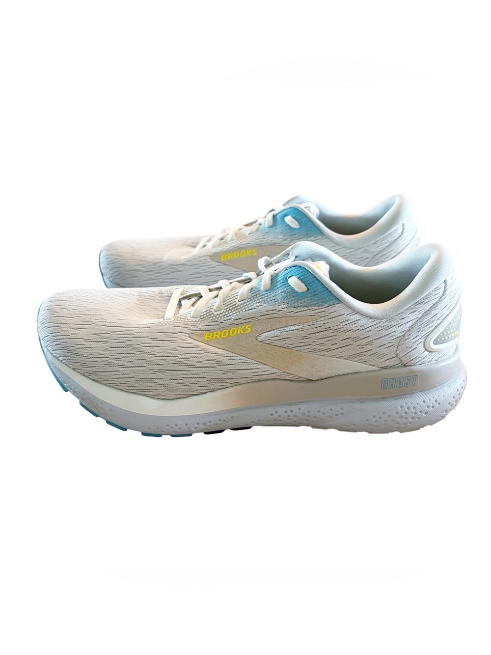 Brooks Ghost 16 Running shoe Coconut Château Grey size 9 outdoors gym trainer